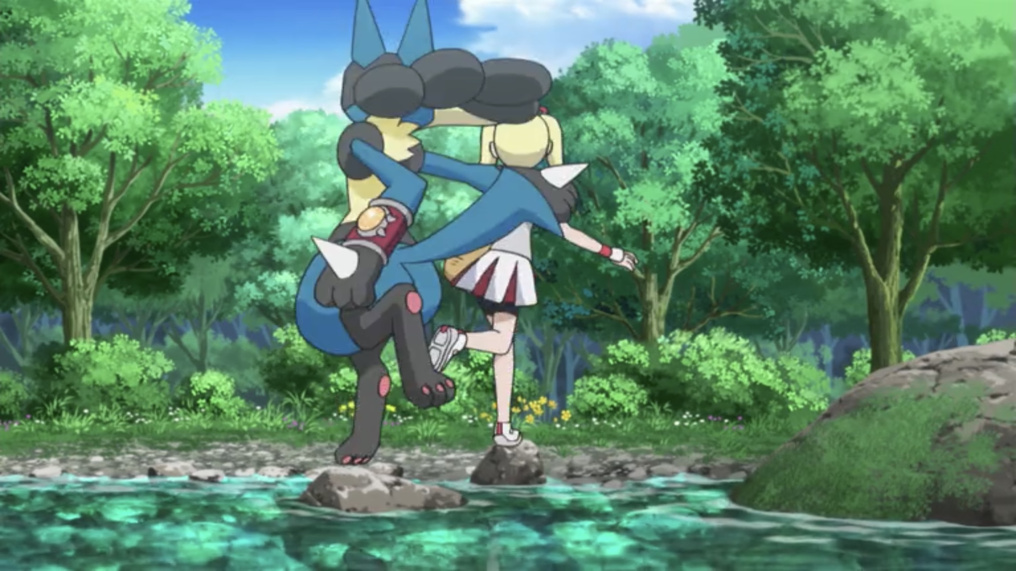 Pokemon XY E33 2014 Lucario And Korrina Skip By Tcontreras32 On pokemon-xy-e33-2014-lucario-and-korrina-skip-by-tcontreras32-on