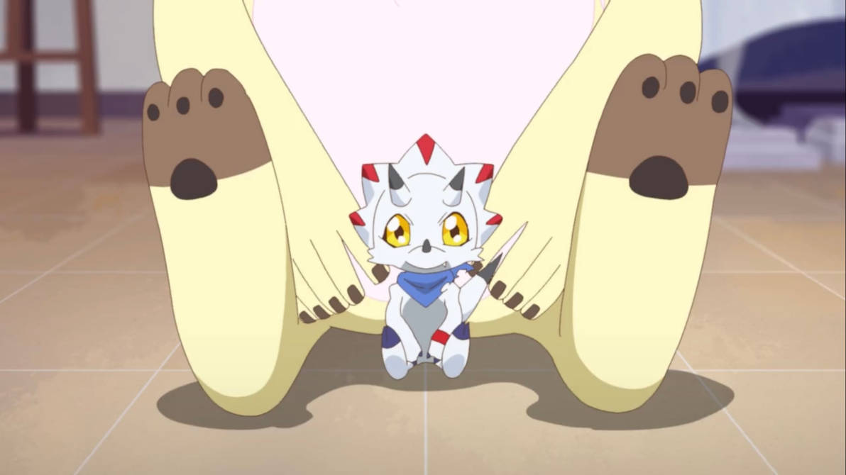 Digimon Ghost Game E4 (2021) - Angoramon feet by tcontreras32 on DeviantArt