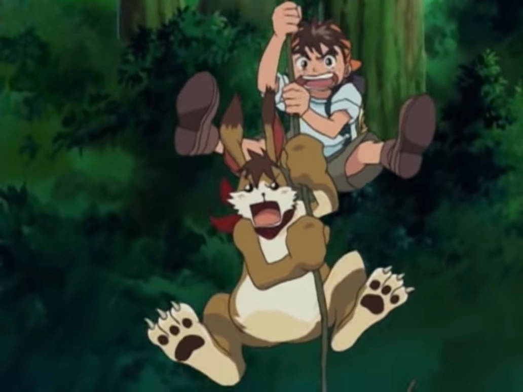 Monster Rancher E28 (1999) - Genki and Hare by tcontreras32 on DeviantArt