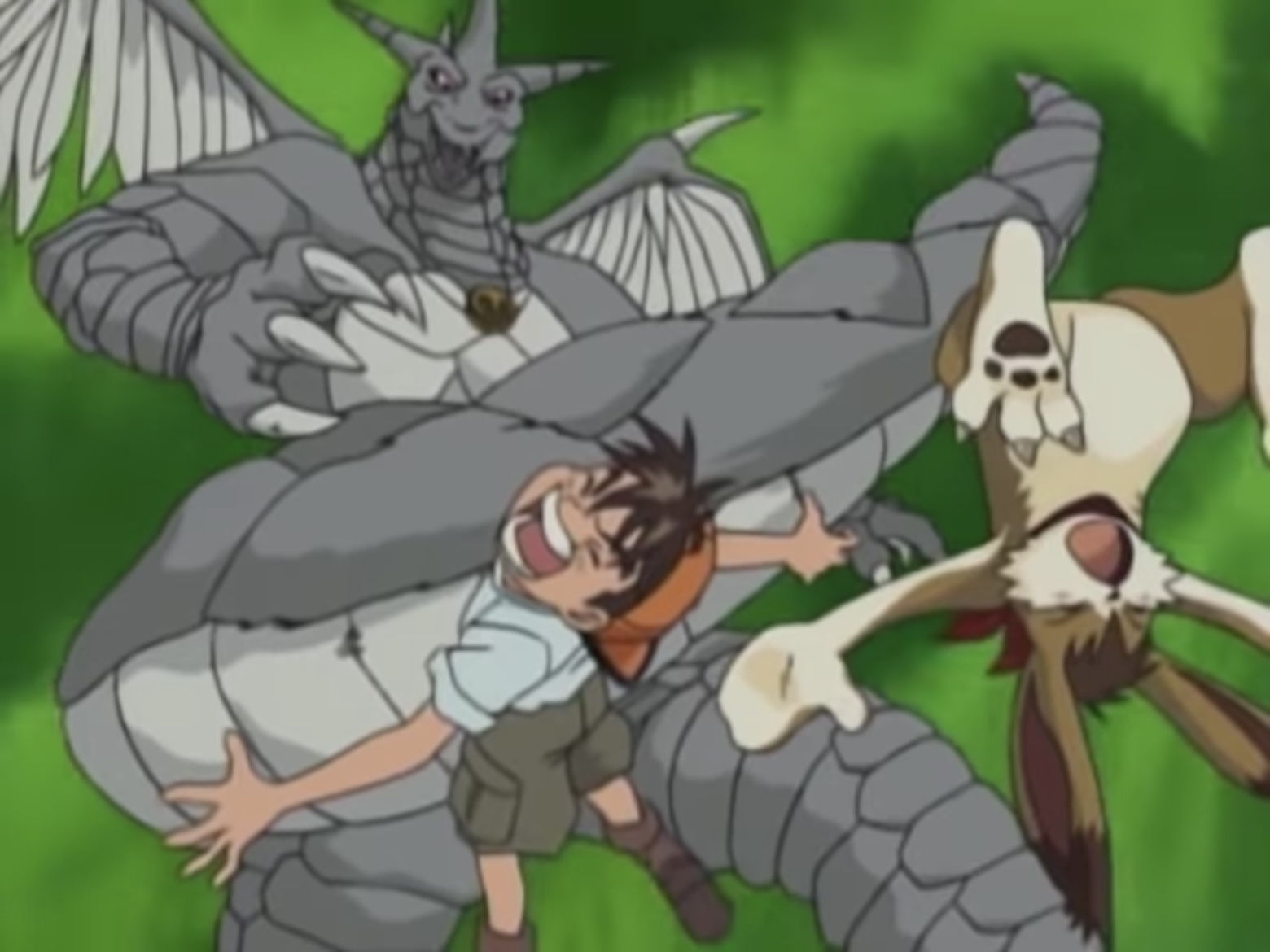 Monster Rancher E28 (1999) - Genki + Hare slapped by tcontreras32 on ...