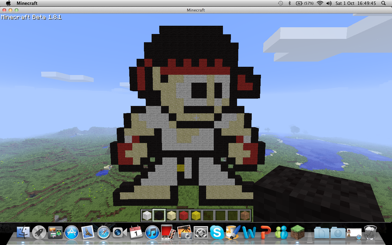 Minecraft Ryu by Jamesc97 on DeviantArt