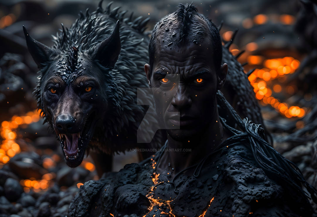 Bloodhound Demon A DEMON AND HIS HELLHOUND by AdoredHades on DeviantArt