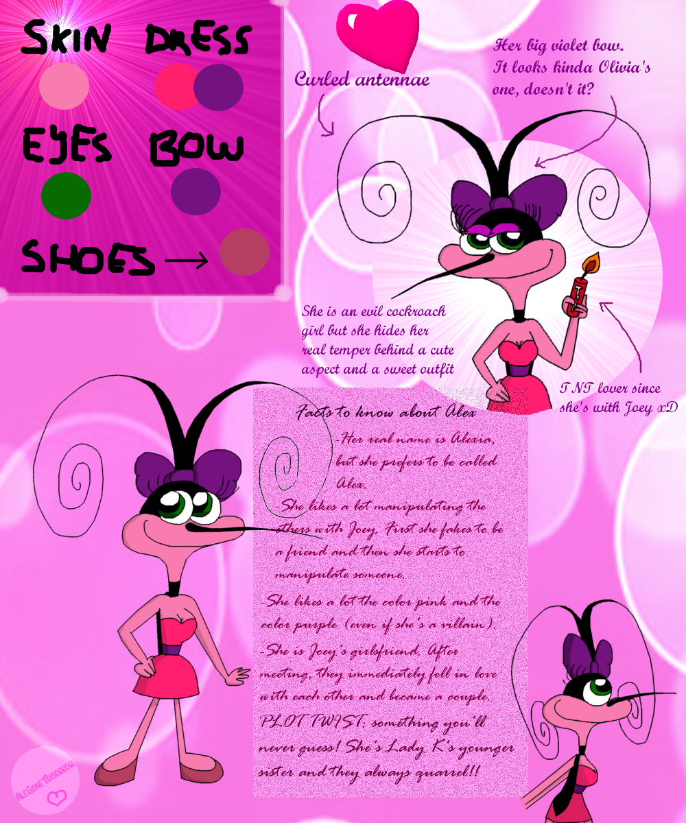 Oggy and the cockroaches OC - Alex reference sheet by alegonetomorrow on DeviantArt Oggy and the cockroaches OC - Alex reference sheet by alegonetomorrow on DeviantArt