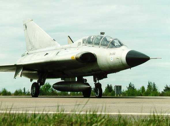 Finnish Saab 35 Draken