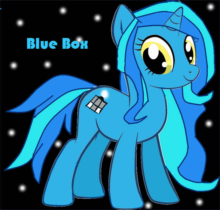 Blue Box Deviantart BlueBox by RaibowDash26 on DeviantArt