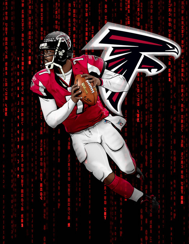 Mike Vick Sticker Michael Vick by RichardKeithArt on DeviantArt