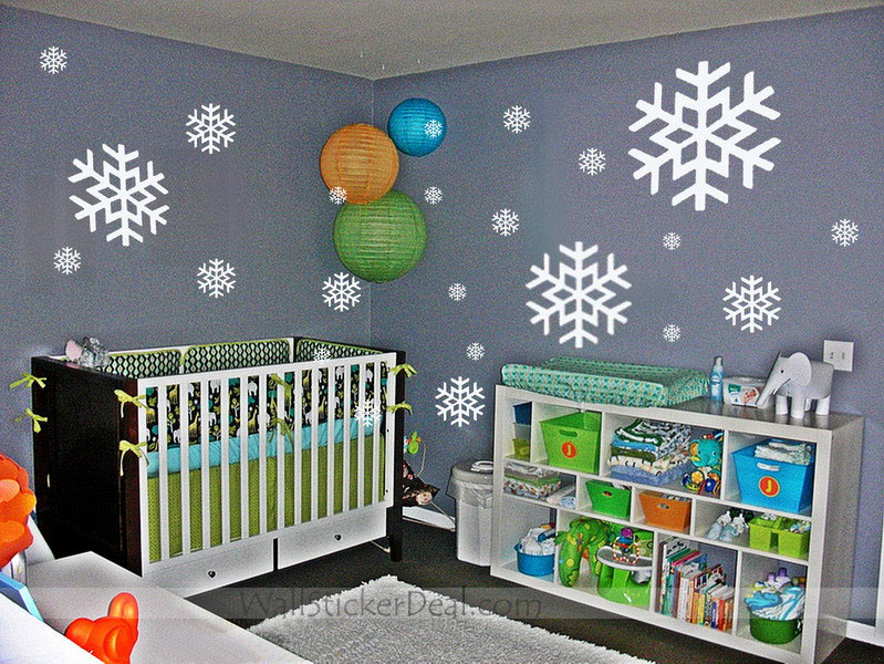 Snow Room Wall Sticker