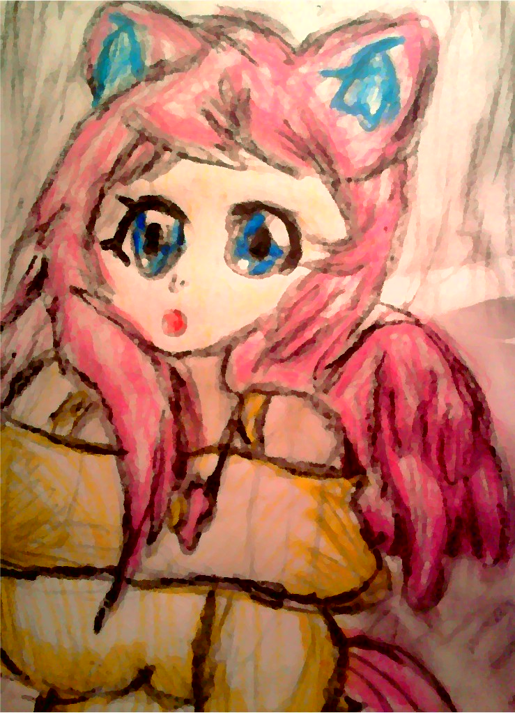 Anime Fluttershy by Misiek2000 on DeviantArt