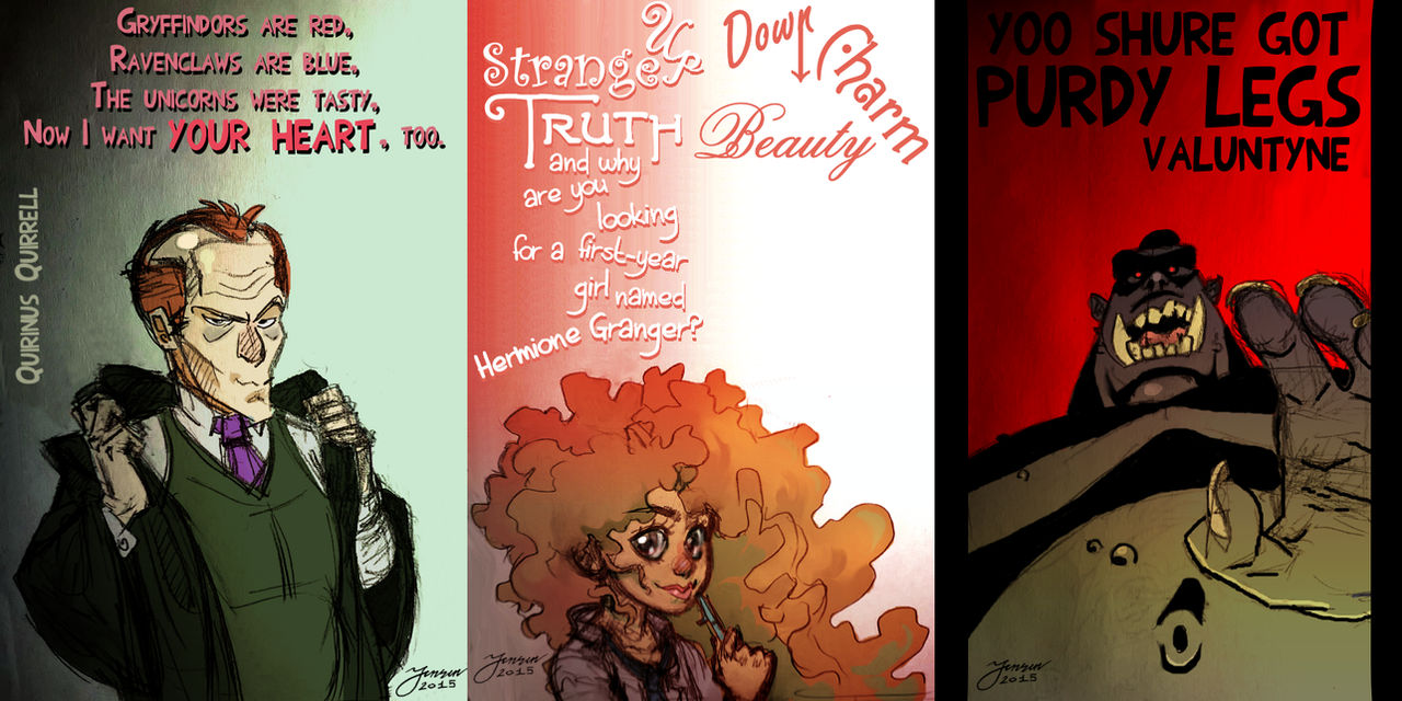 HPMOR Valentine's Day Cards - Part 2 by mokkurkalfe