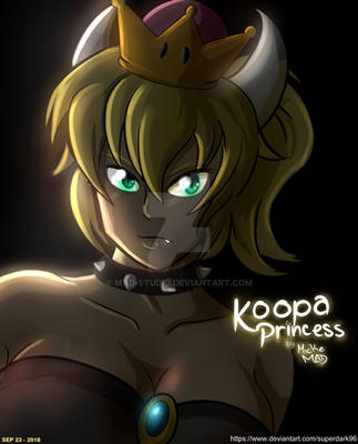 Bowsette Koopa Princess By Micke MAD (superdark96)