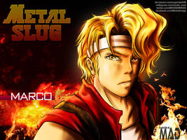 Metal Slug Marco Fan - Art (04/??)