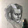 Sweeney Todd in graphite