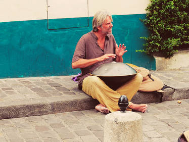Street musician