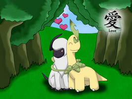 Absol and Bayleaf