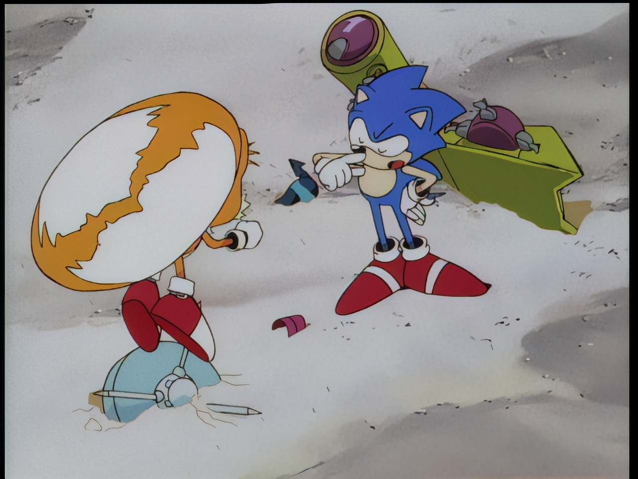 Ova Sonic Color In SONIC OVA RESTORATION: FRAME 1 by SonicChaoYT on DeviantArt