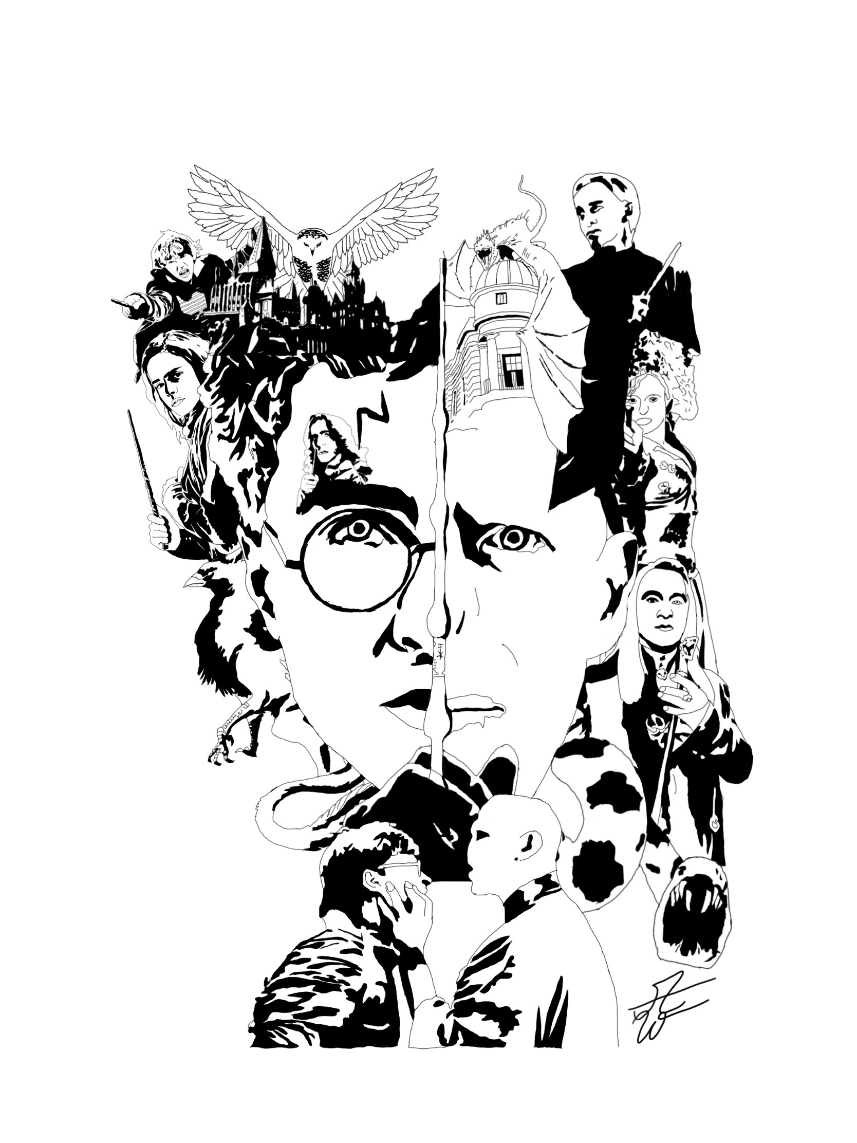 Splijch Harry Potter Split by 19DarkSuperman on DeviantArt