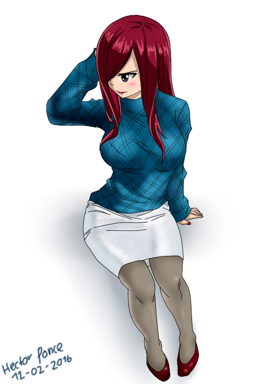 Erza Fairy Tail Art