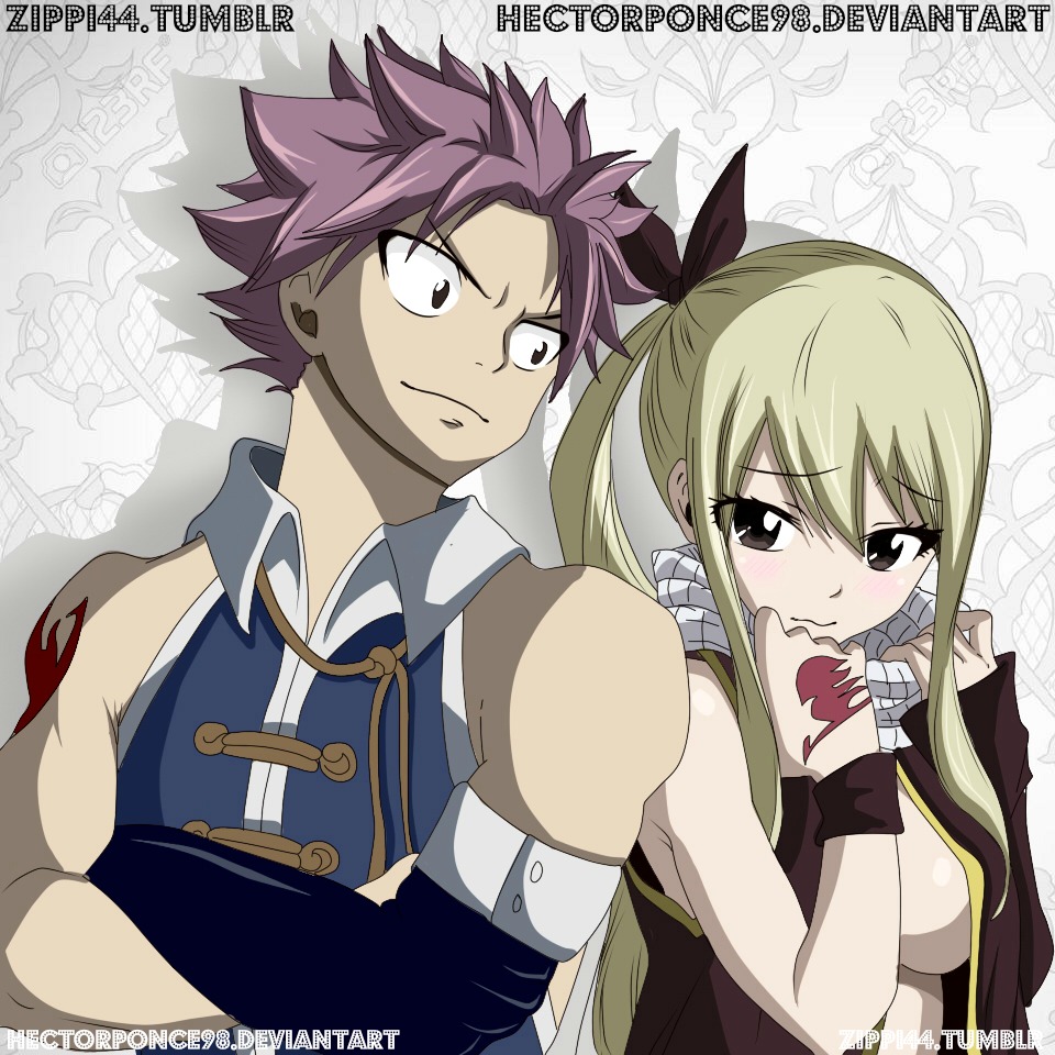 Lucy and Natsu art