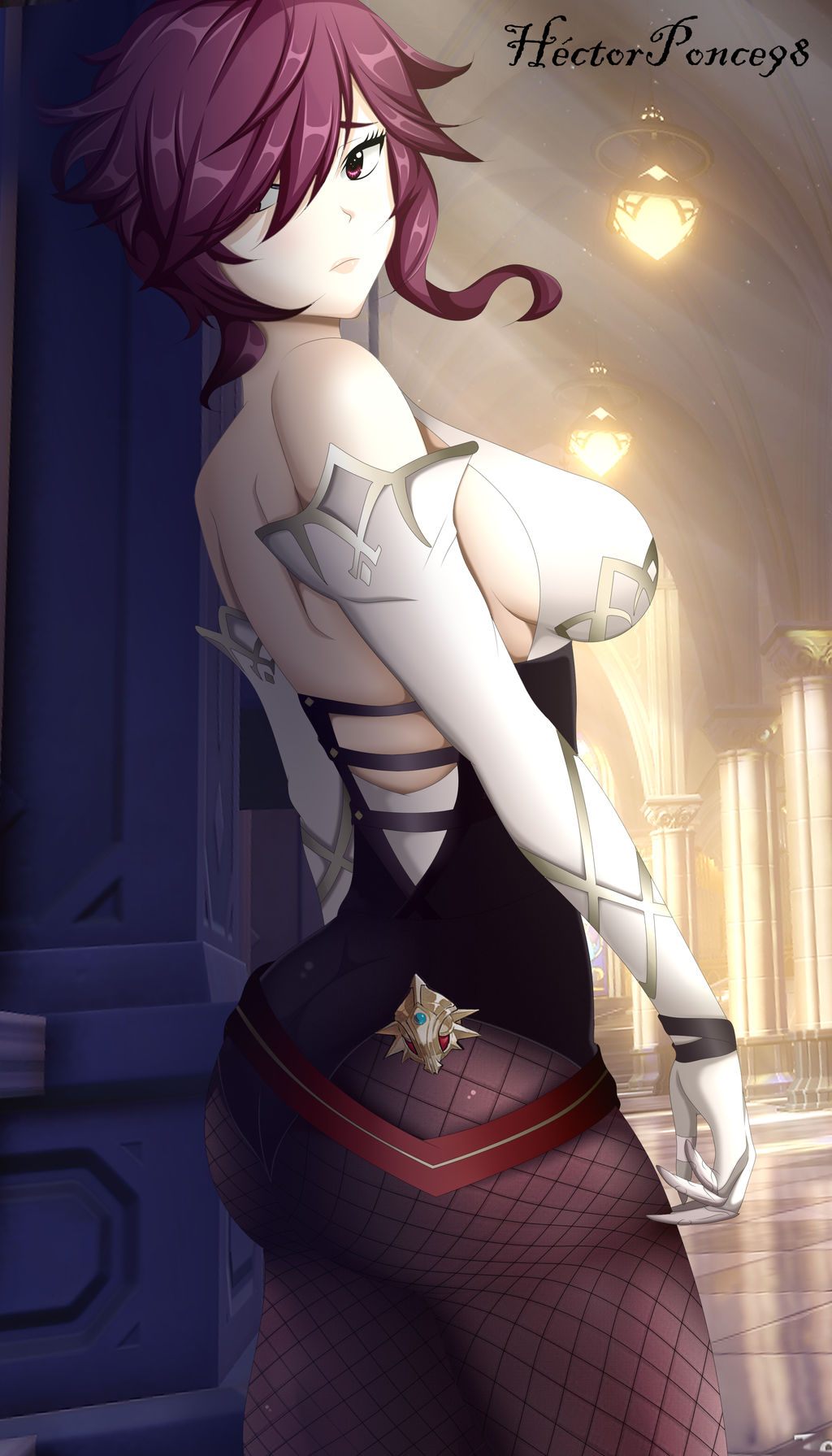 Genshin Impact Rosaria By Hectorponce98 On Deviantart Genshin Impact Rosaria By Hectorponce98 On Deviantart