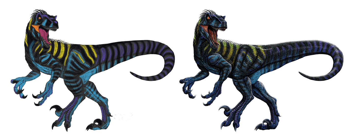 Raptor Alpha JP Chaos Effect Color and Detail by Israel-C on DeviantArt