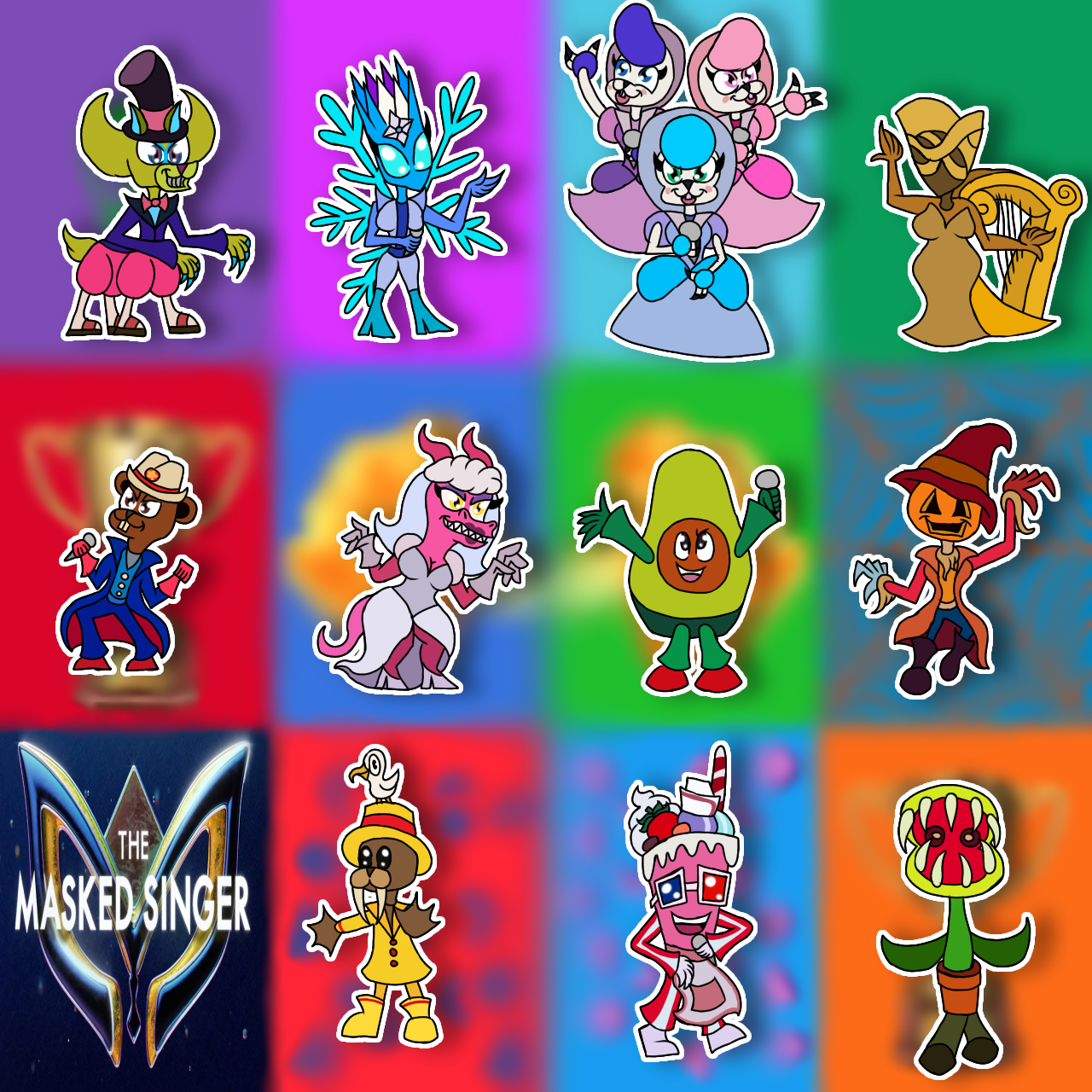 Sticky Sticker Deviantart Masked Stickers Season 8 P2 by dubkij-viKbob-xisxa5 on DeviantArt