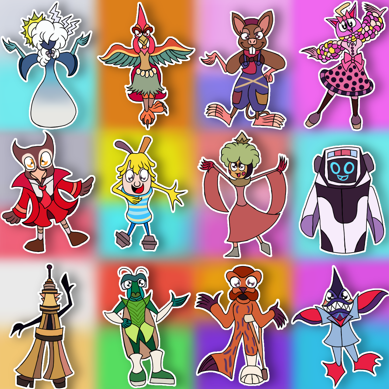 Sticky Sticker Deviantart Masked Stickers UK Series 5 by dubkij-viKbob-xisxa5 on DeviantArt