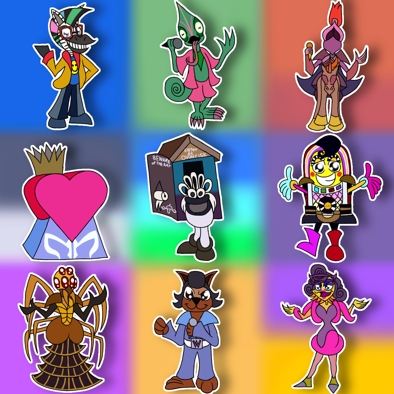 Sticky Sticker Deviantart Masked Stickers Extras Characters 3 by dubkij-viKbob-xisxa5 on DeviantArt