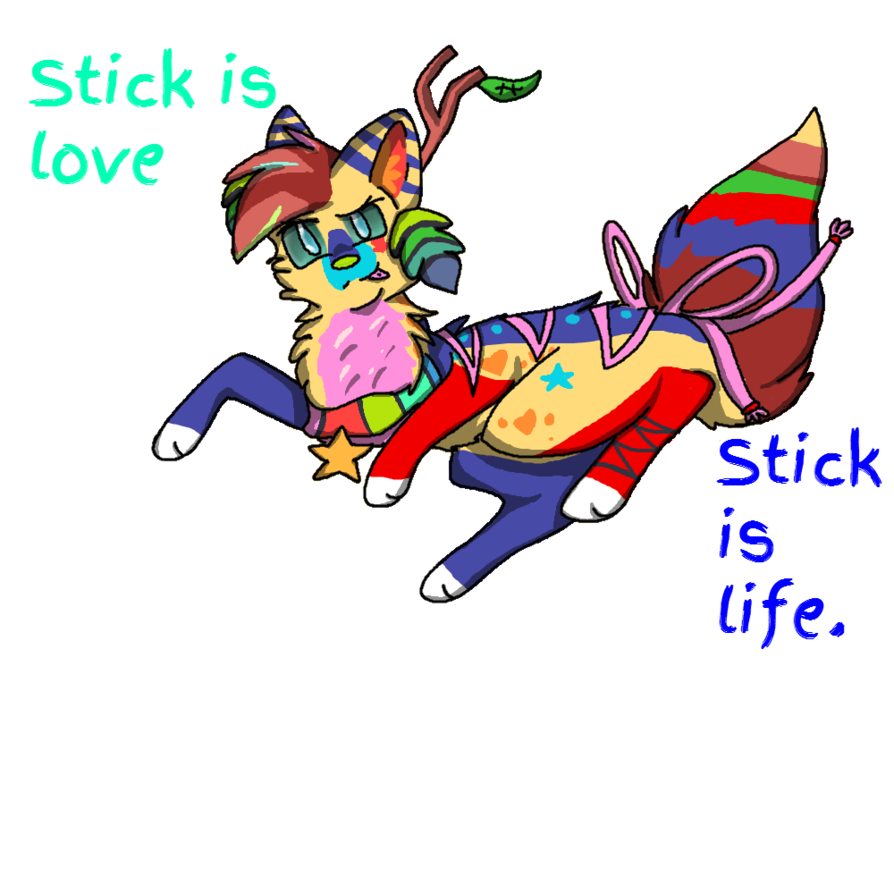 Sticky Sticker Deviantart Stick Fan art by CaptainKittehh on DeviantArt