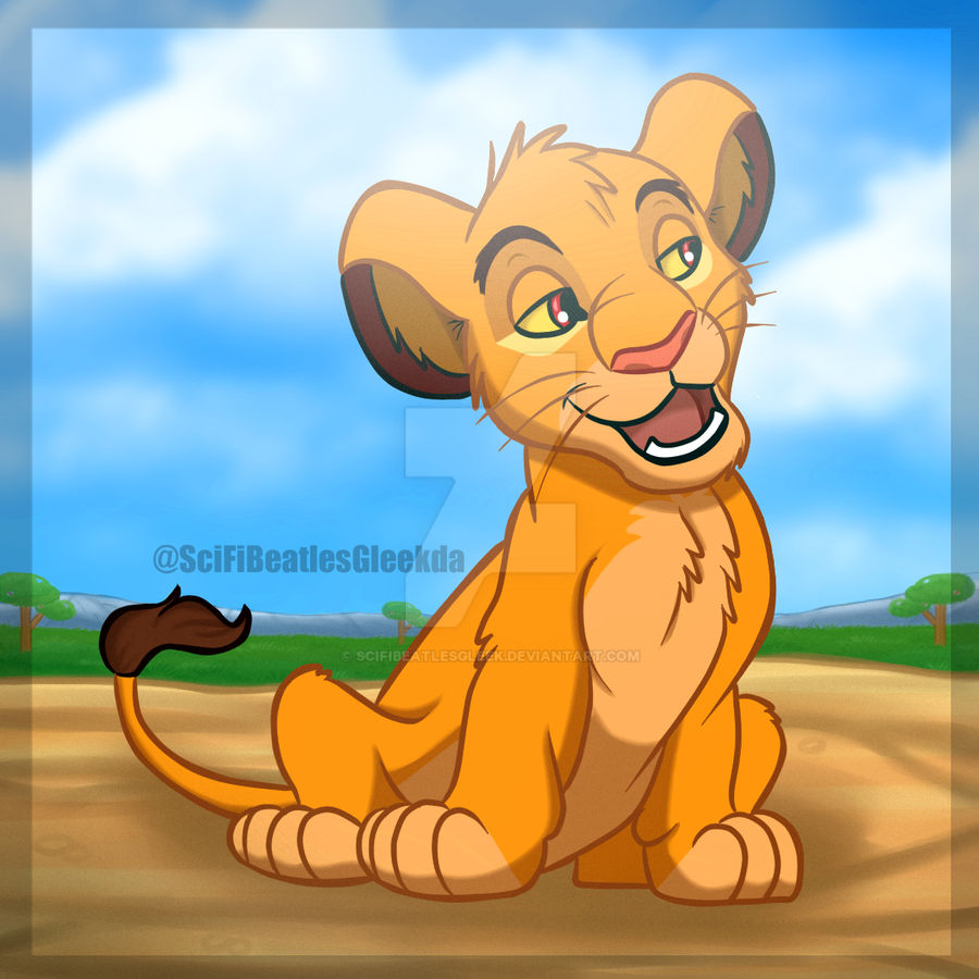 Simba Concept Art Recreation by SciFiBeatlesGleek on DeviantArt