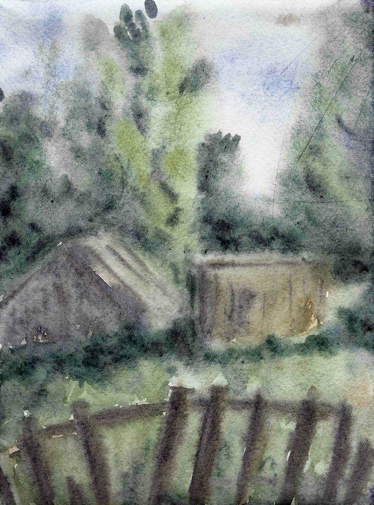 Old fence by tulvit