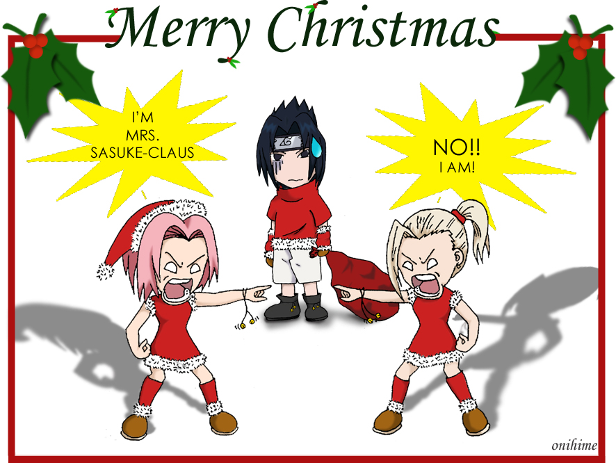 Naruto:  Sasuke-Claus