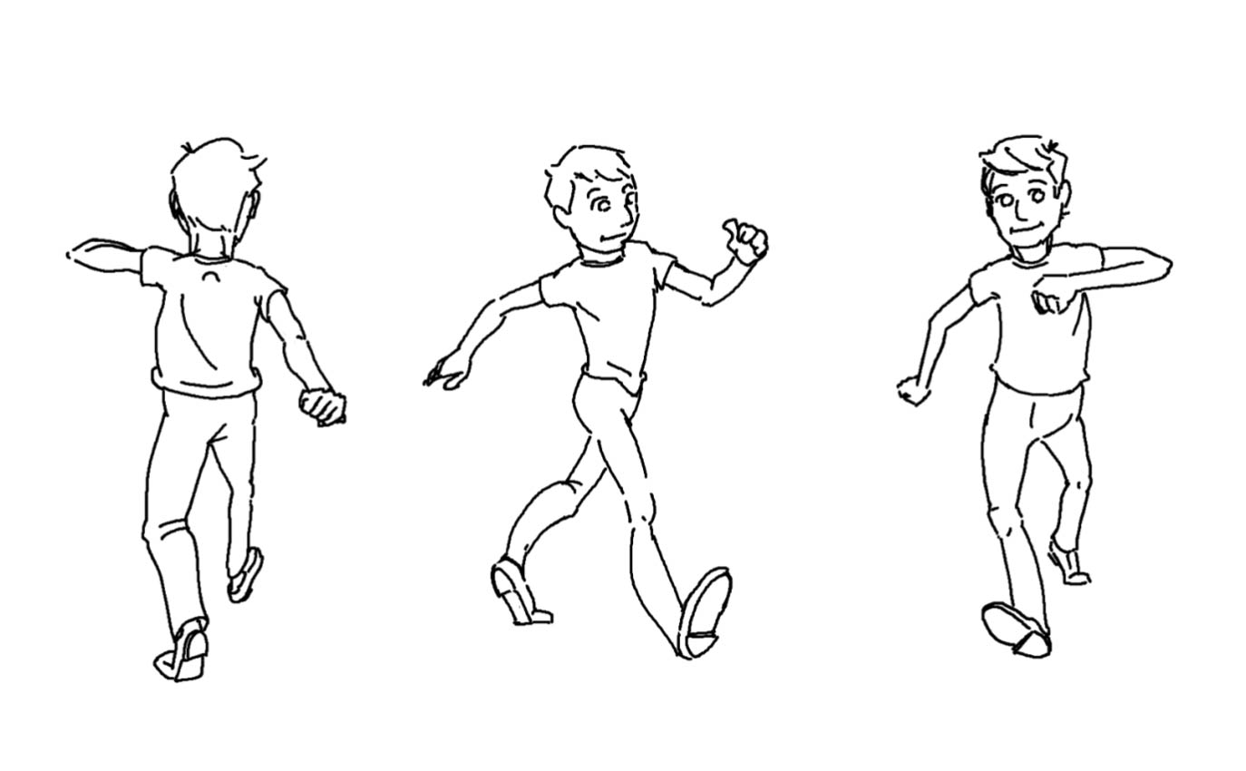 Тест будь в движении. Движение рисунок. Анимация ходьбы. Человек в движении. Раскадровка ходьбы для анимации.