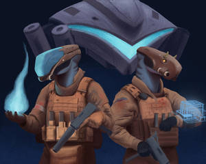 Quija and Quint (Helmet)