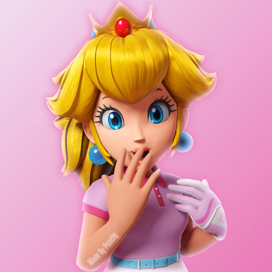 Princess Peach Super Rush Render (2024) by PrincessPeachy122 on DeviantArt