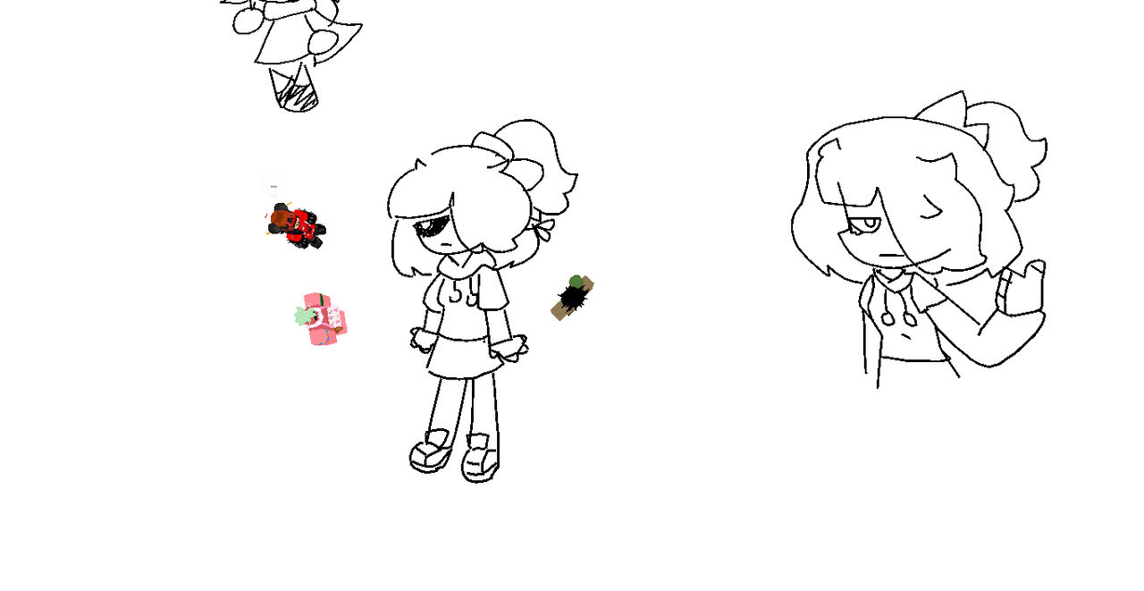 my friend made fanart of my persona by prim0078 on DeviantArt