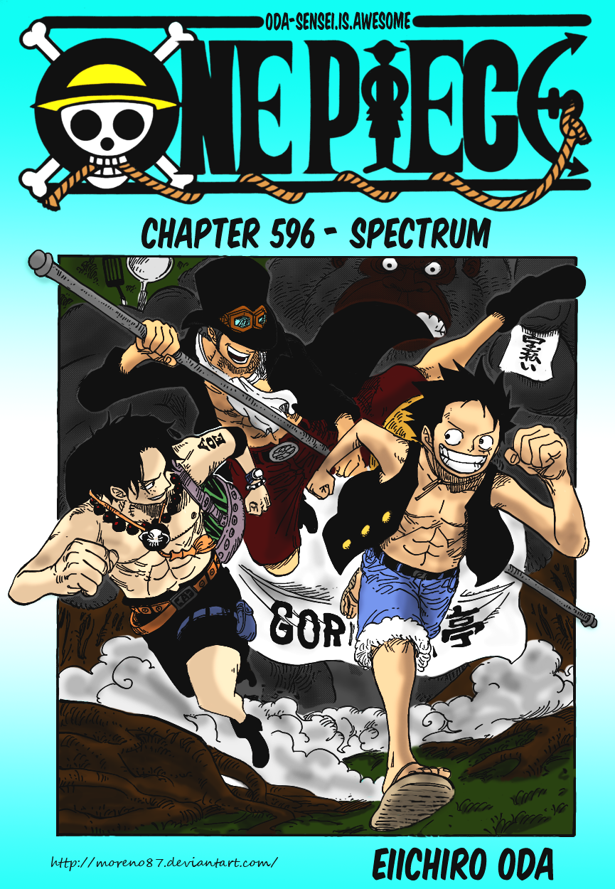 One Piece 596 Pg 01 Color By Moreno87 On Deviantart