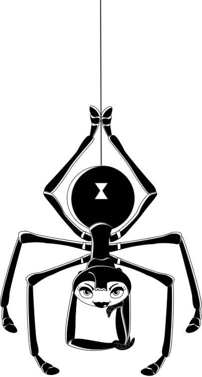 Rosie from A bug's life by Mally-Pepper on DeviantArt