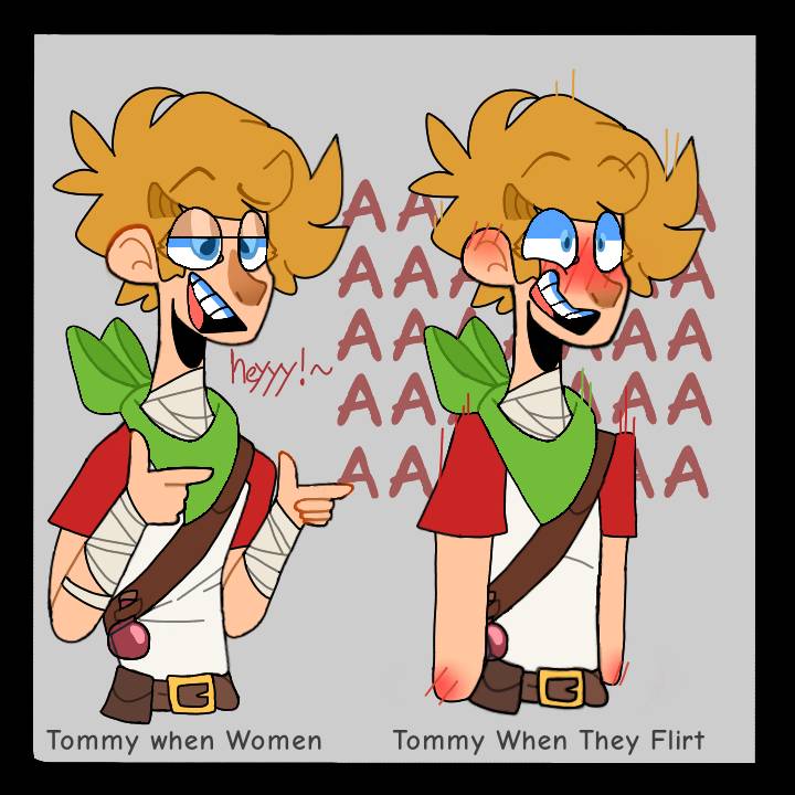 Tommyinnit when Hot sexy woman by CommonColdWasTaken on DeviantArt