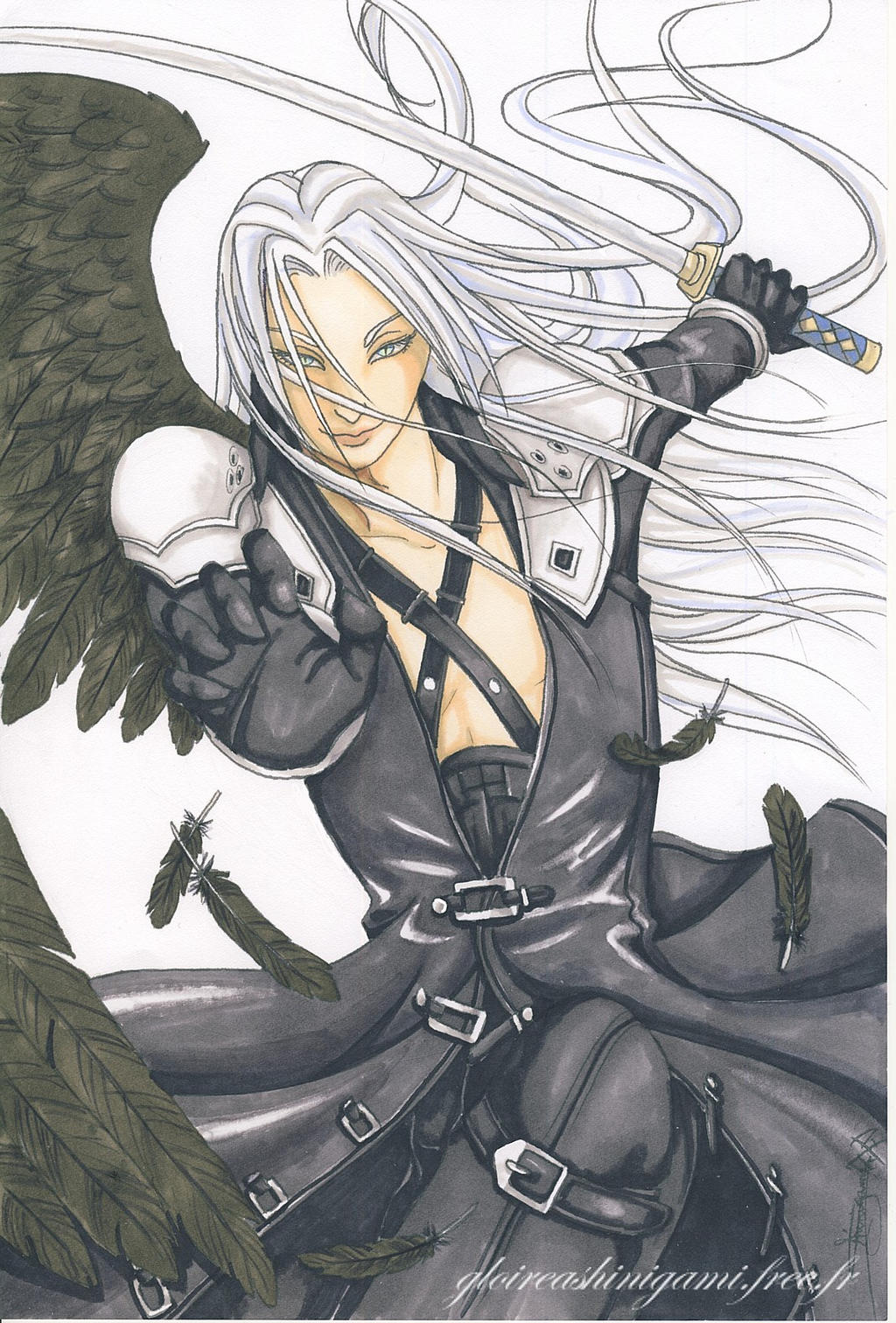 Dessin De Sephiroth.