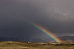 Rainbow Over Iceland by SkylerBrown