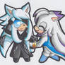 Chibi/Paperchild .:Couple:. Ashe and Han-hury