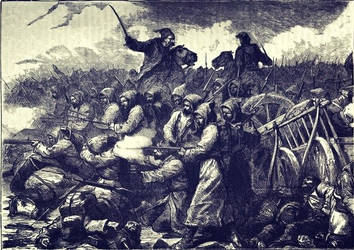 Circassians in battle