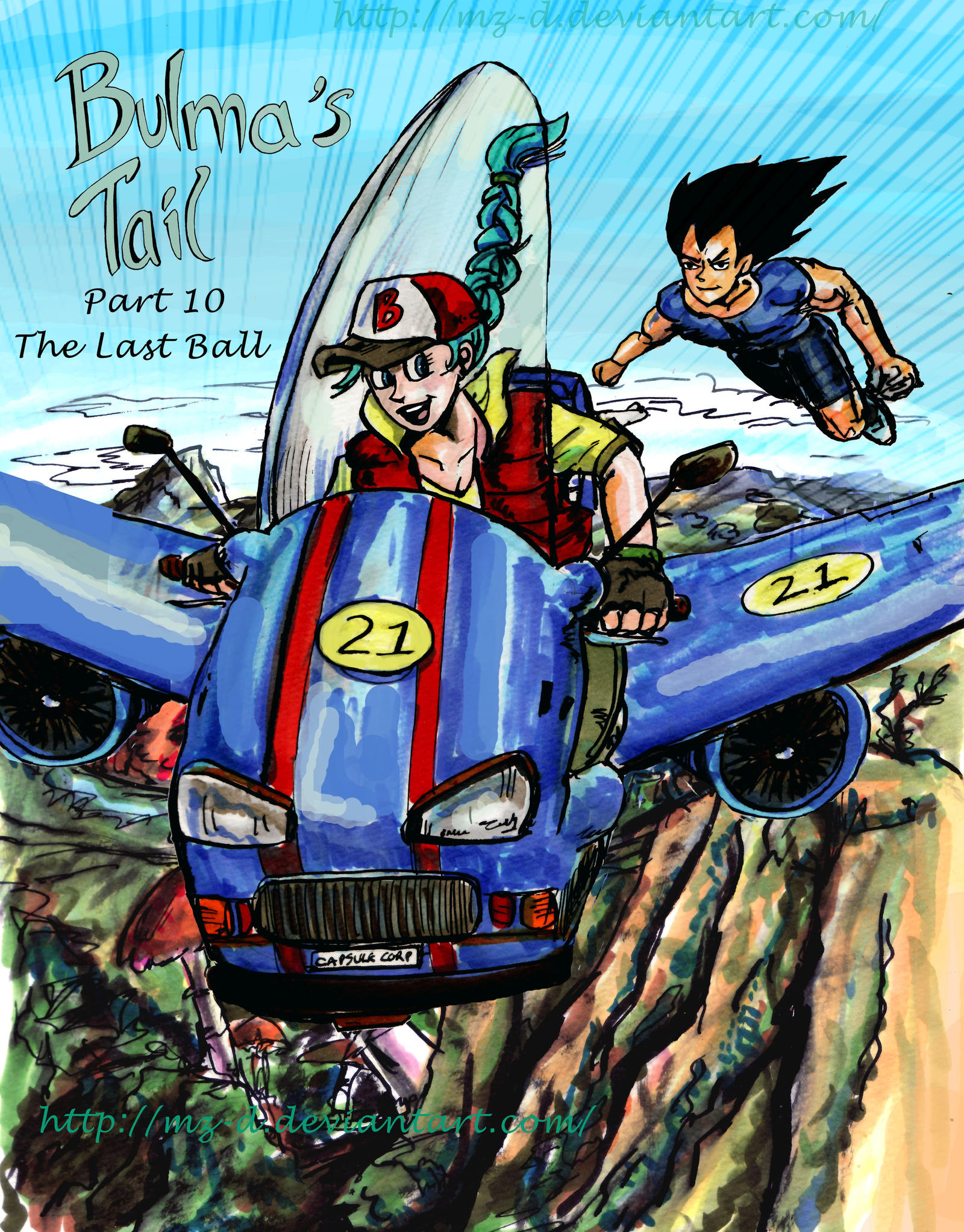 Bulma Tail Part 10 Cover