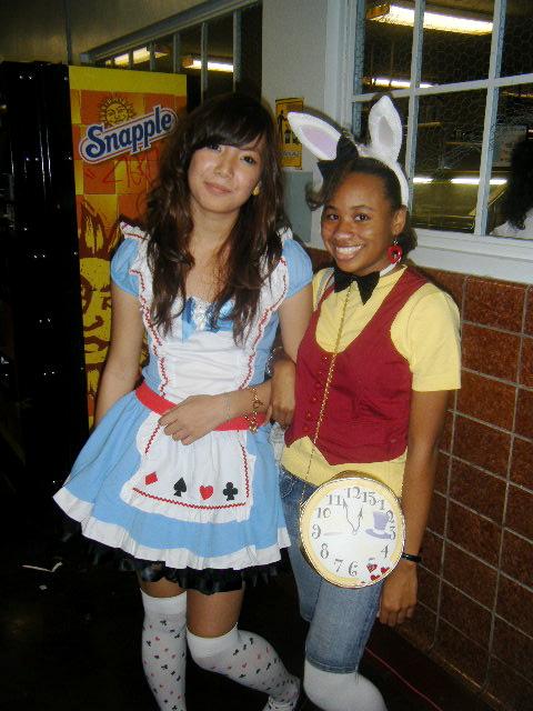 The White Rabbit and Alice