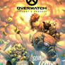 Overwatch Junkrat and Roadhog comic cover