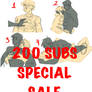 200 SUBS SPECIAL