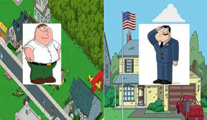 Peter Griffin Vs Stan Smith