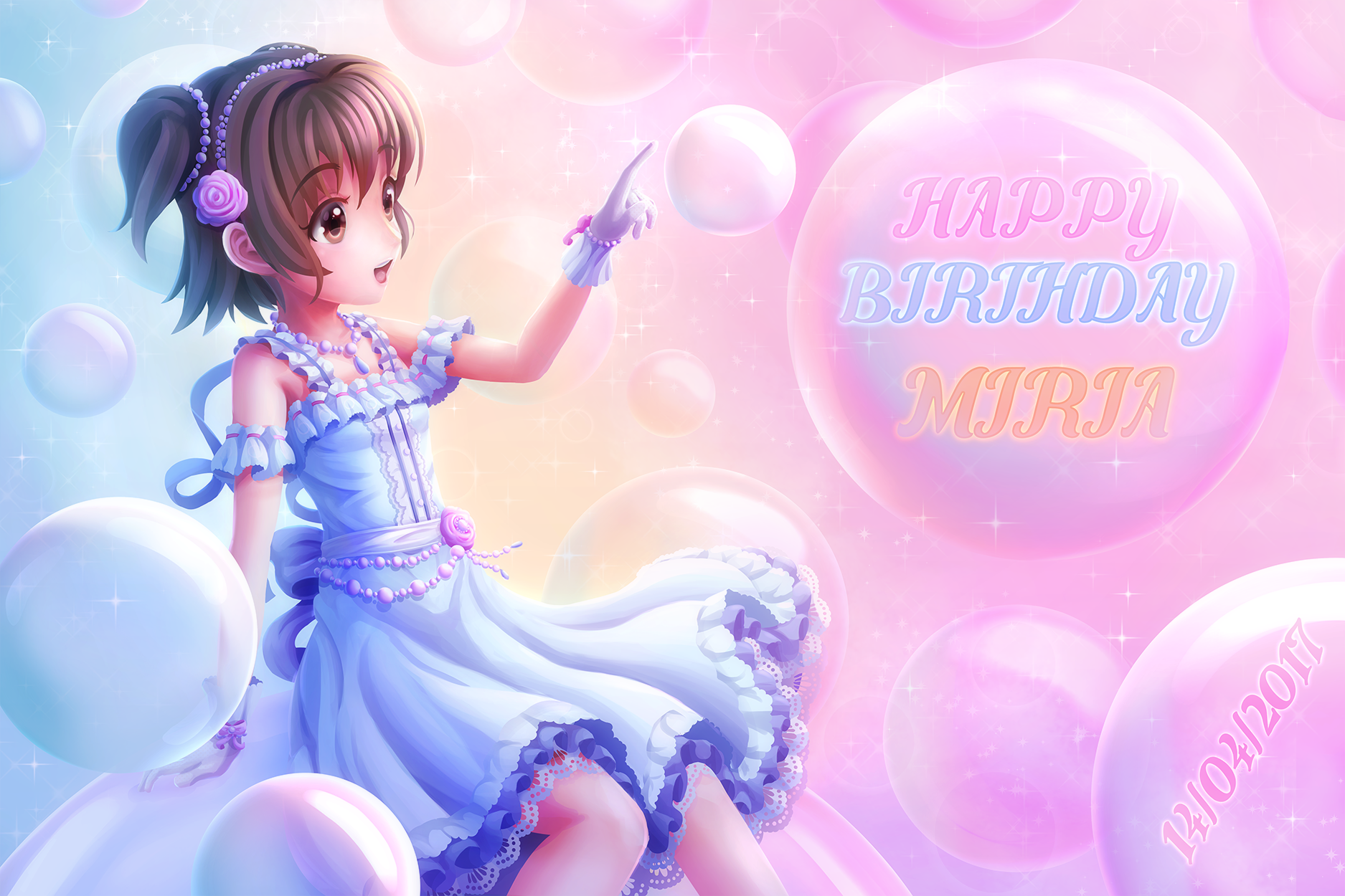 Happy Birthday Miria 2017