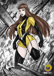 Colourised Silk Spectre