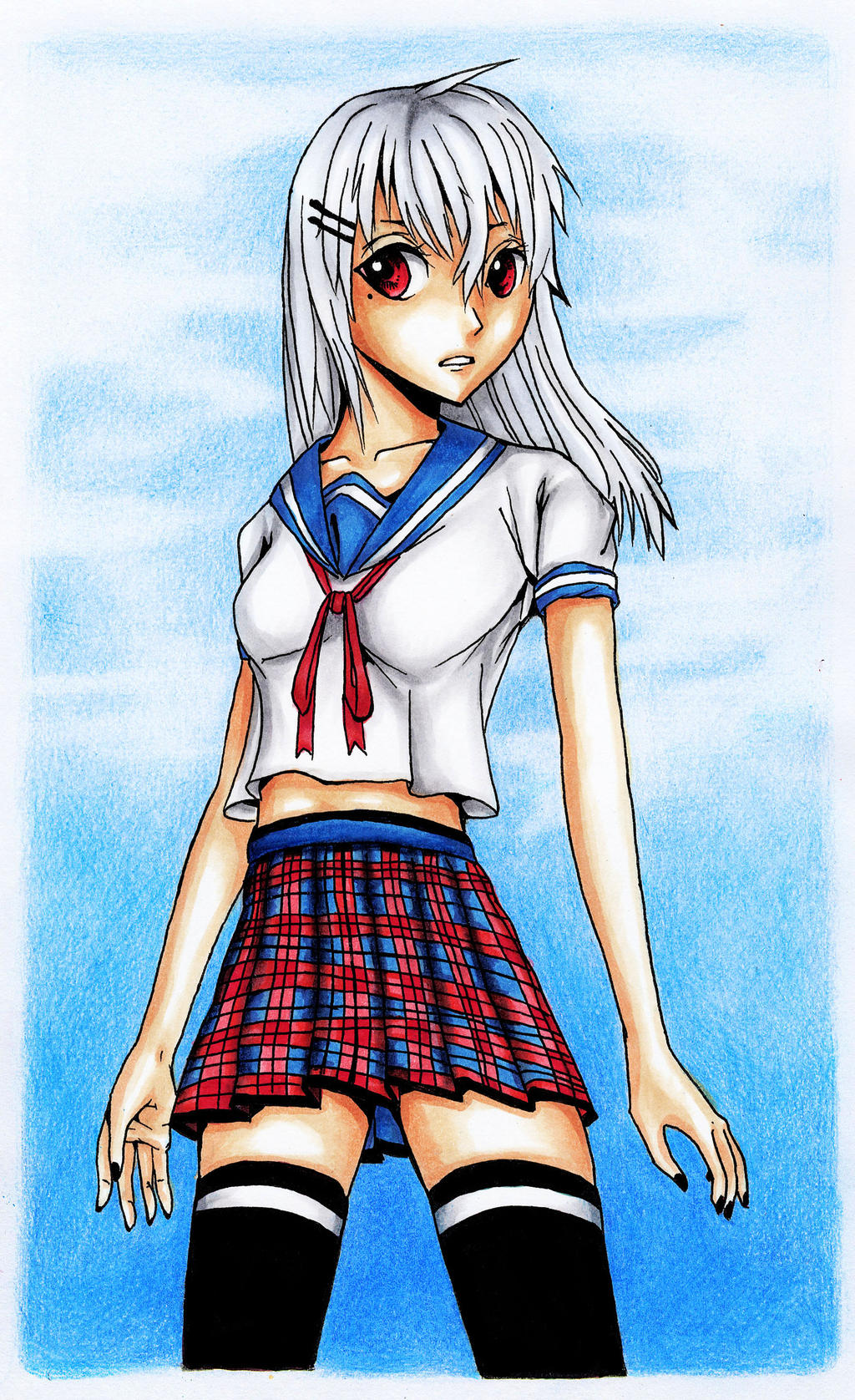 Anime Schoolgirl